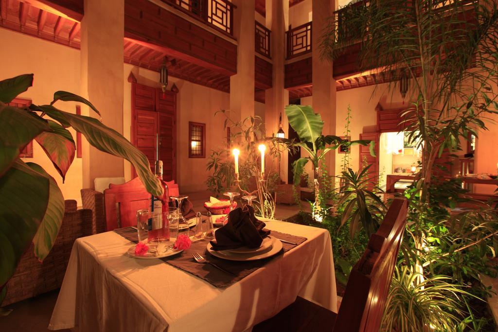 Riad Al Ksar & Spa Marraquexe Restaurante foto